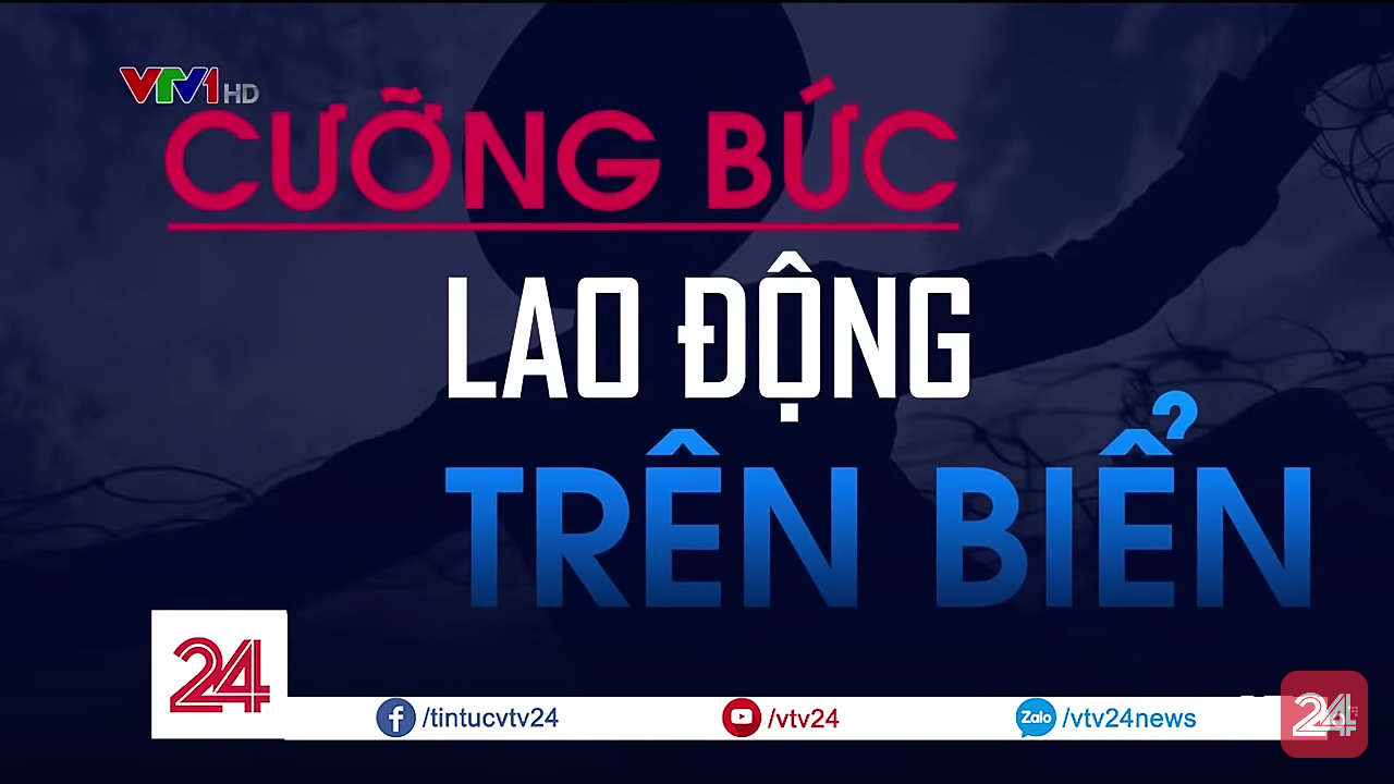 Lao dong cuong buc tren bien